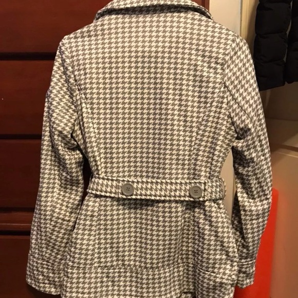 Houndstooth pea coat - Picture 2 of 3